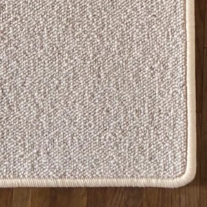 Teppich aus Schurwolle Antares Farbe Natur-Weiss.